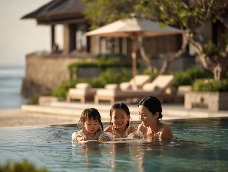 5-Star Hotels in Bali 2026 – Private beach access, Balinese garden villas, and family-friendly service in Seminyak