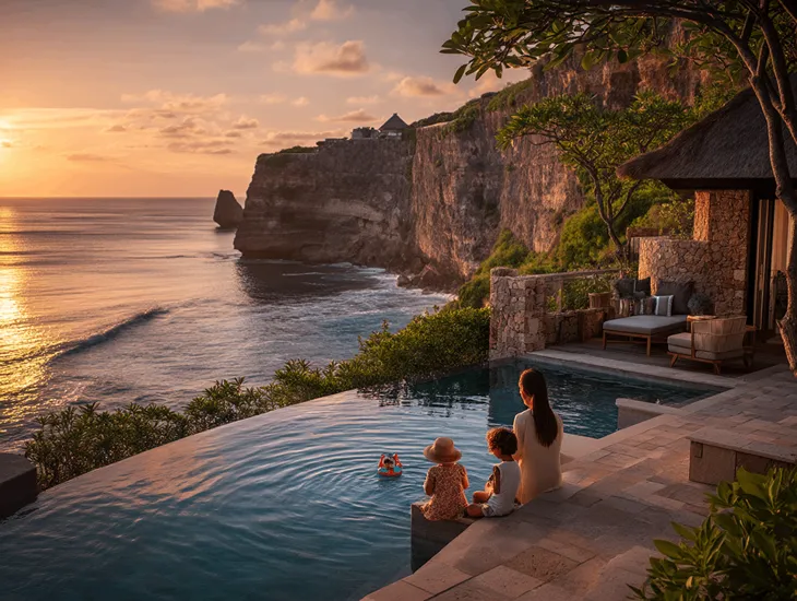 5-Star Hotels in Bali 2026 – Private pool villas, cliffside luxury, and family-friendly resort service