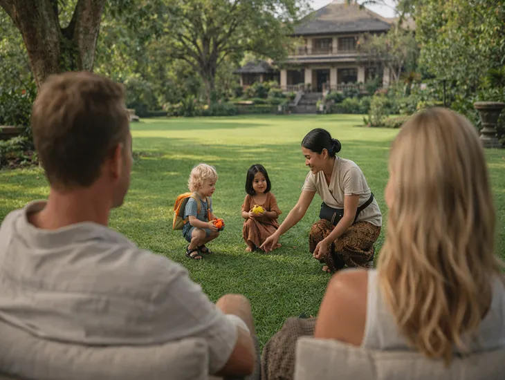 Villas in Ubud for Families 2026 – Heritage estate stays, organic gardens, and reunion-ready villa space