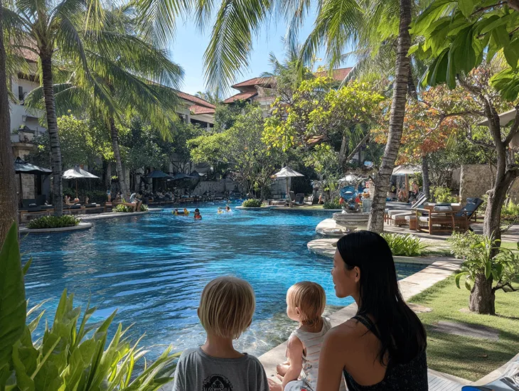 Budget hotels in Bali 2026 – Garden resort pools, family value stays, and babysitter support for toddlers