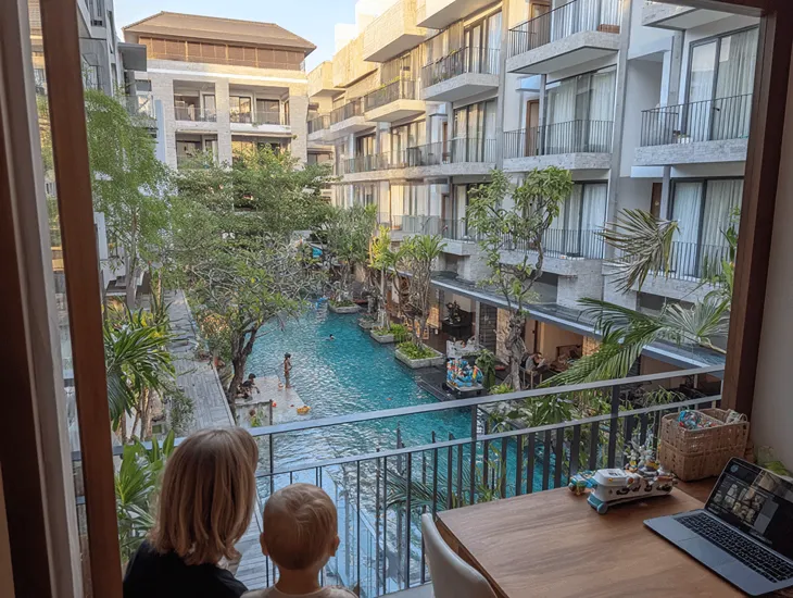 Budget hotels in Bali 2026 – Apartment-style stays, kitchenettes, long-stay comfort, and toddler pool safety