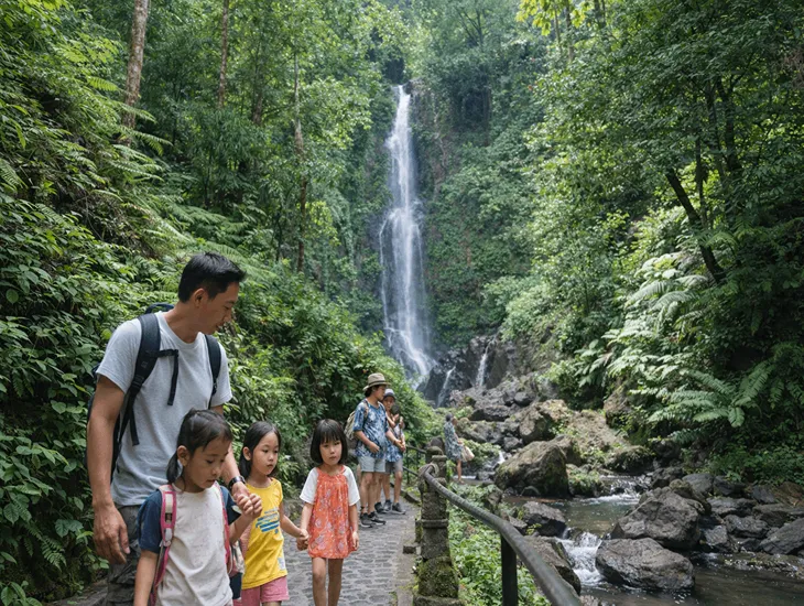 Teen Activities in Bali 2026 – Teenagers enjoying safe beginner surf lessons with professional instructors in Indonesia.
