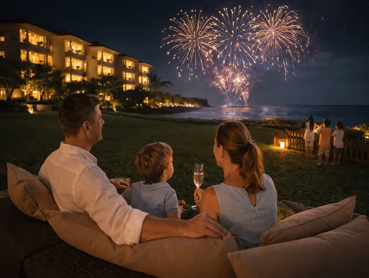 Resort Celebrations 2026 – Synchronized light shows and music events for children.
