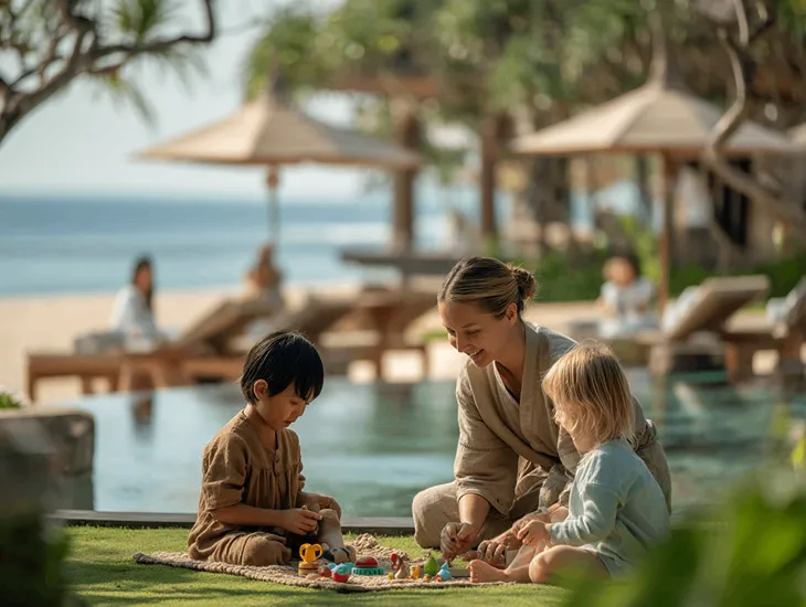 5-Star Hotels in Bali 2026 – Private beach access, Balinese garden villas, and family-friendly service in Seminyak