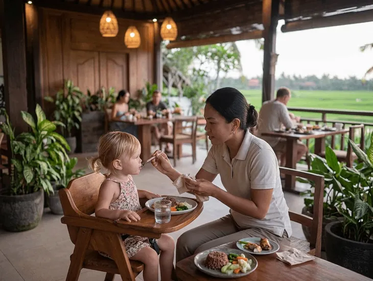 Best Restaurants in Ubud 2026 – Casa Luna family dining value, quiet toddler-friendly spaces, and caregiver support for relaxed meals