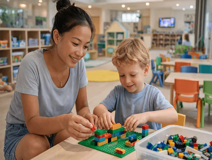 Playgrounds in Bali at Cubby House Kids Club with indoor play zones, air-conditioned fun, and family-friendly childcare support