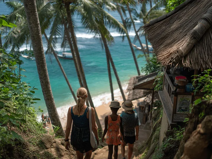 White Sand Beach in Candidasa 2026 – Family entry fees, forest access paths, and traditional village checkpoint logistics for expat parents visiting East Indonesia.