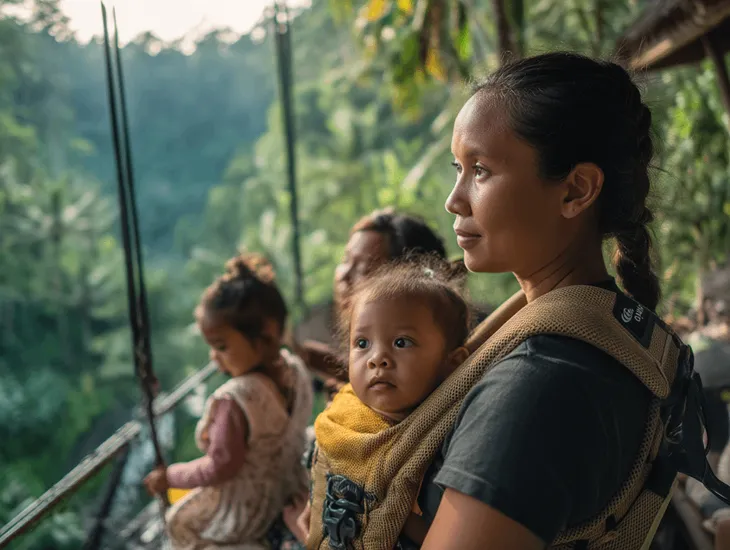 Family-Friendly Adventures in Bali 2026 – Jungle swing experience, mandatory safety harness checks, and guided photo support