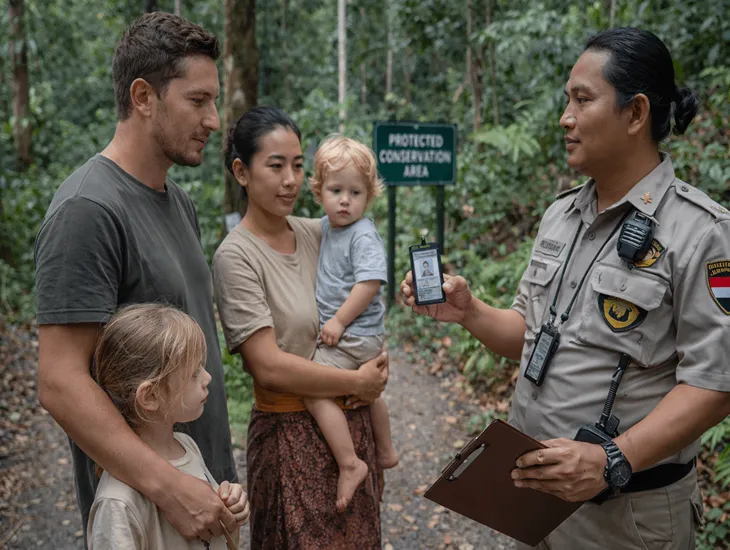 Guide Screening in Indonesia 2026 - Certified local rangers, wilderness permits, and safety rules