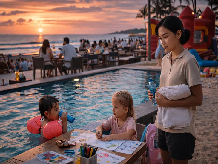 Kid-Friendly Restaurants in Seminyak 2026 – Pool safety, supervised crafts, and stress-free brunch for families