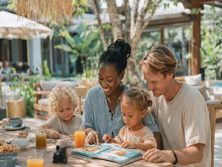Family Breakfasts in Bali 2026 - Cafe safety supervision, professional childcare, and kid menus