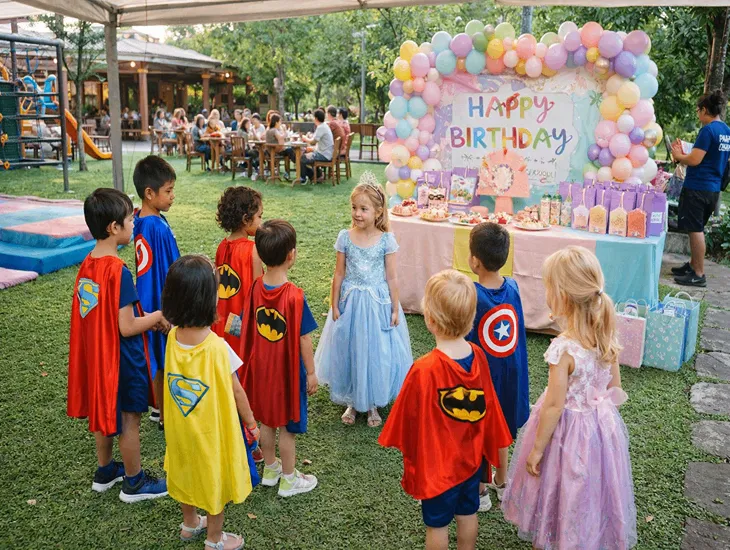 Kids' Party Planning in Bali – Specialized event themes, verified safety standards, and engaging group activities for international families.