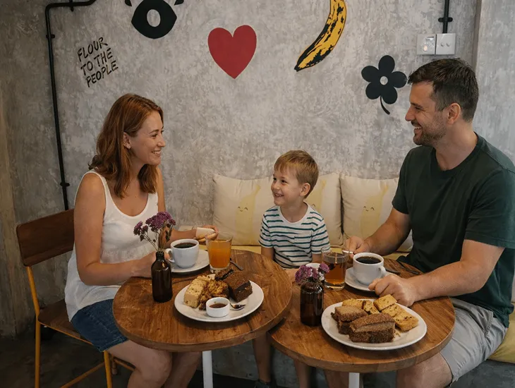 Artisan Bakery in Bali – Gluten-free banana flour treats and healthy family-friendly baked options