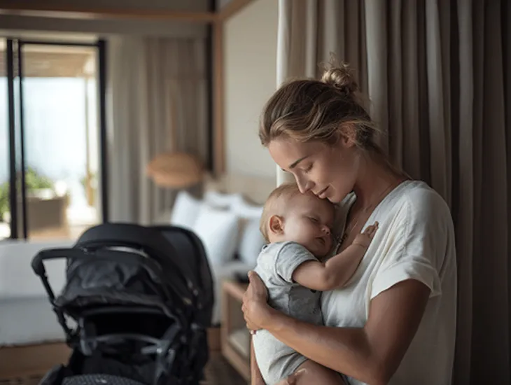Managing Baby Sleep in Bali 2026 – Firm mattresses, breathable cotton sheets, and safe sleep gear