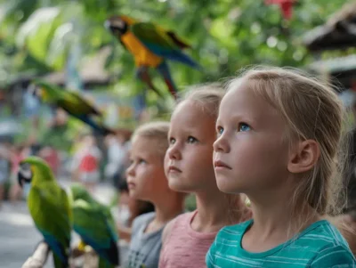 Visit Bird Park in Bali in Gianyar with Kids: A Fun Animal Day for Families