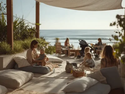 The Lawn Canggu with Babies and Babysitter Support: A Stress-Free Friday Picnic Spot