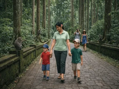Sangeh Monkey Forest in Bali: Taller Trees and Calmer Monkeys for Families