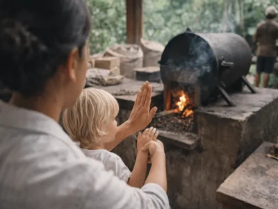 Abian Kusuma Sari Coffee Farm in Bali for Families
