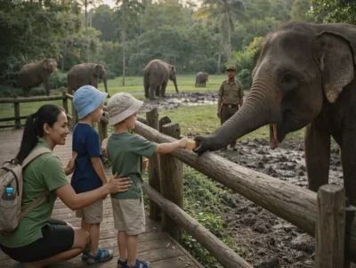 Mason Elephant Park in Bali: Gentle Giant Encounters for Kids