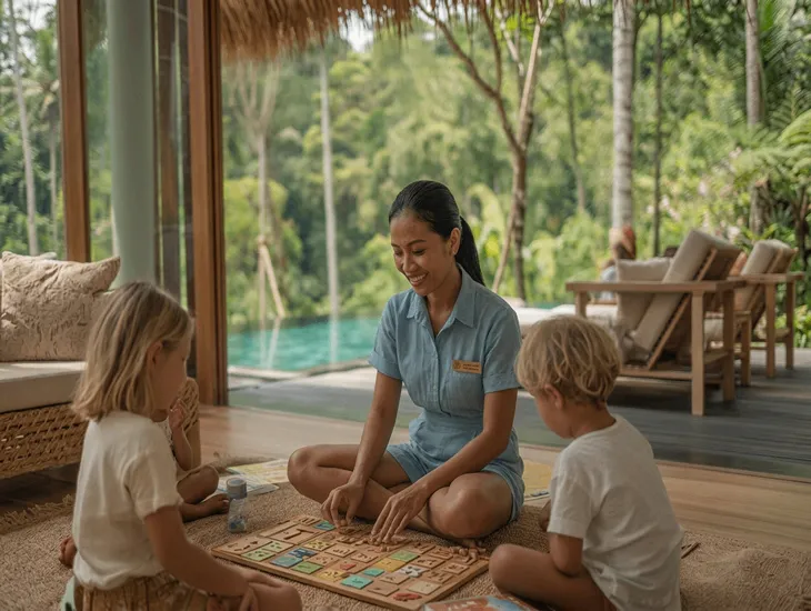 Babysitter in Bali – Local Ubud childcare services, hourly support, and cultural assistance for families