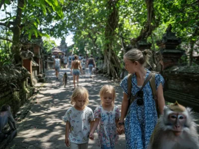 Sangeh Monkey Forest in Bali: Calmer Monkey Escape for Families