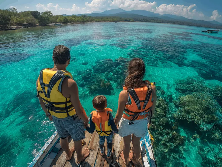 Menjangan Island Marine Safety 2026 – Strong ocean currents, life jacket requirements, coral protection, and supervised childcare support