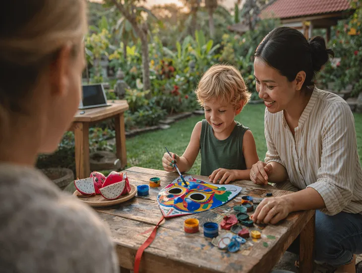 Childcare in Bali 2026 – Engaging home-based learning and cultural immersion for expat children