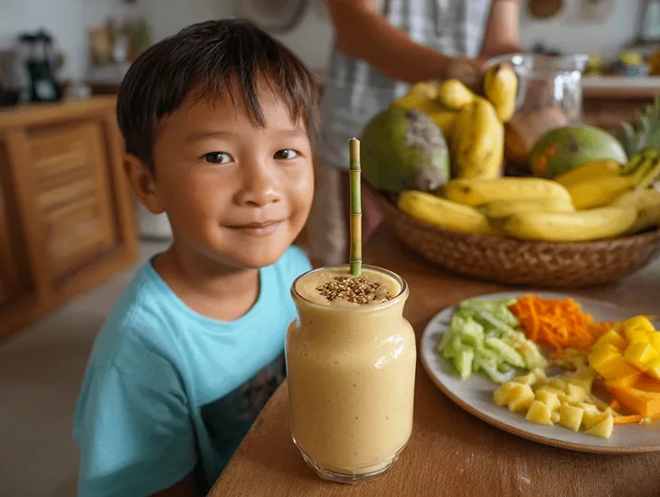 Healthy smoothies in Bali 2026 – Blending local tropical fruits into nutritious drinks for picky eaters