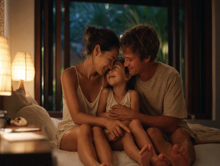 Emotional security in Bali 2026 – Connection rituals and breathing exercises for child sleep