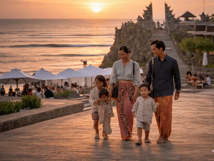 Monkey Safety 2026 – Protecting children from wildlife and enjoying cultural sites in Indonesia