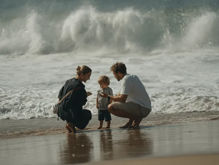 Dreamland Beach 2026 – Professional water safety supervision and shore break hazard management for families in Uluwatu