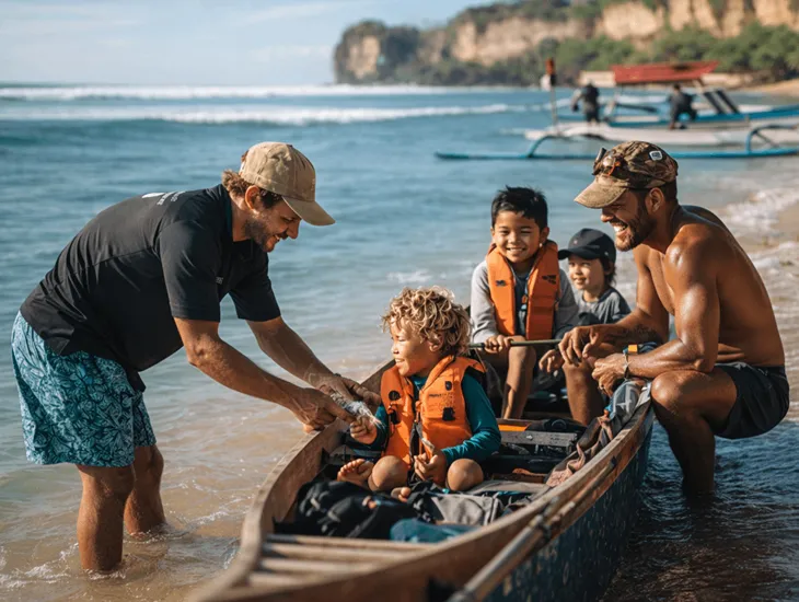 Canoe in Bali 2026 – Budget friendly aquatic activities, clear water safety, and coastal family fun in Uluwatu