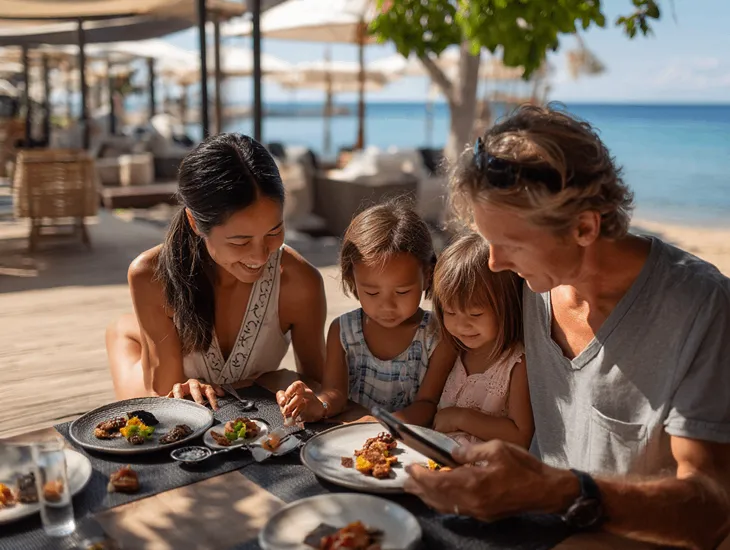 Professional babysitter in Bali 2026 – Safety monitoring for toddlers during snorkeling and sand play in Uluwatu