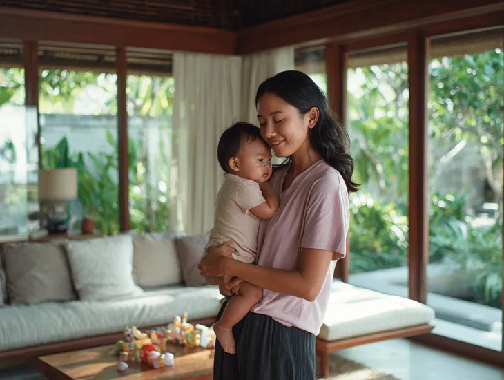 Infant Brain Development 2026 – Language acquisition through song, emotional regulation for babies, and caregiver bonding in Bali