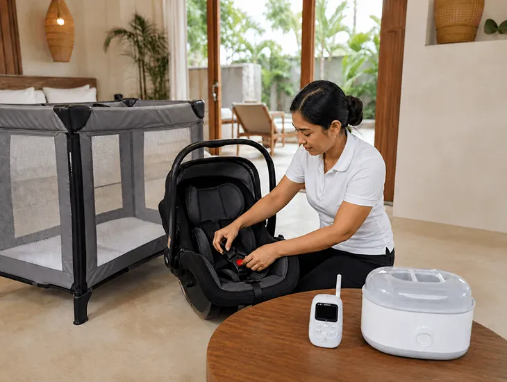 Home Medical Equipment in Bali 2026 – rental baby monitors, sterilisers, wheelchairs, and babysitters in Bali safely using international-standard gear in temporary villas