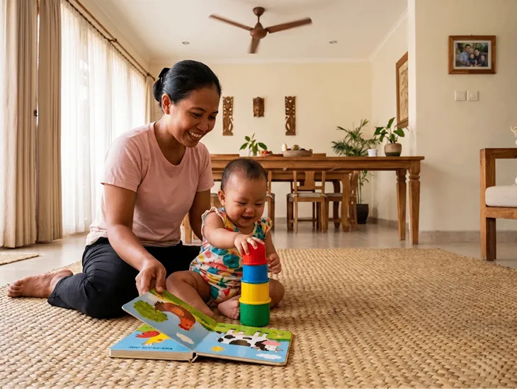 Pediatric Guidelines 2026 – Early stimulation, toddler milestones, and structured play in Bali