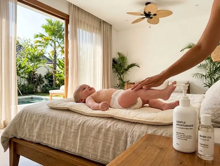 Safe baby skincare in Bali 2026 – Recommended pediatric moisturizer ingredients for infants