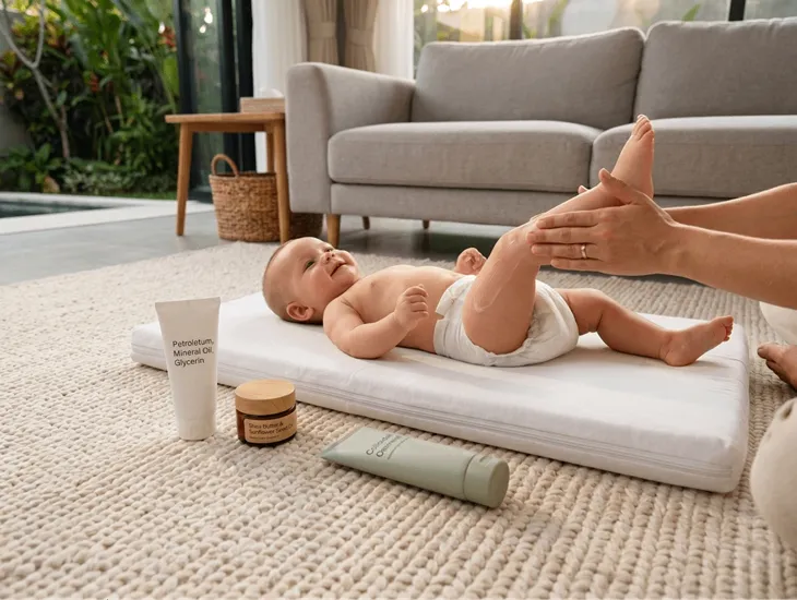 Pediatric skincare in Indonesia 2026 – Recommended moisturizer ingredients for infants in Bali