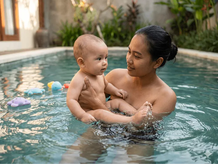 Aquatic Activities in Indonesia 2026 – Infant sensory awareness and motor skill development