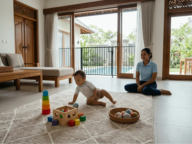 Child Development in Bali 2026 – Gross motor skills, infant milestones, and pediatric care