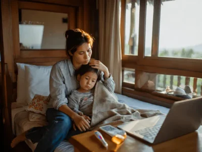 Child Fever in Bali: Stay Calm, Get Help Fast