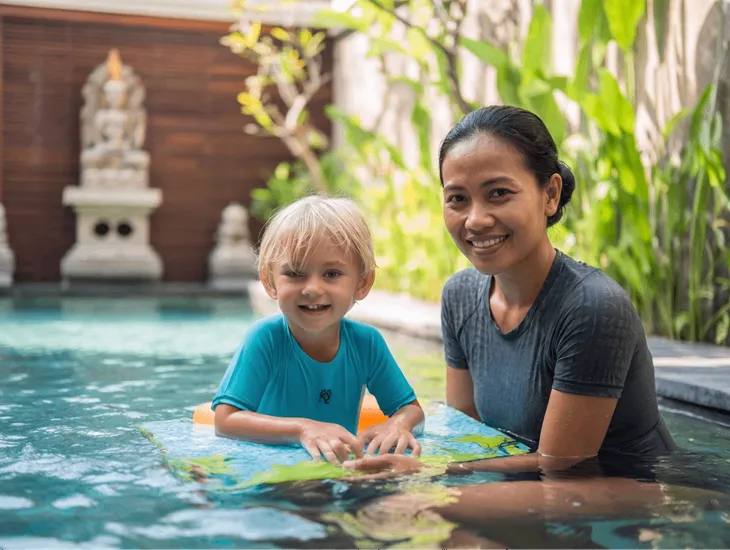 Child Safety in Indonesia 2026 – Pool supervision, hydration management, and emergency evacuation protocols for foreign toddlers