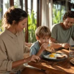 Easy Breakfast Ideas for Kids 2026 – busy expat parents in Indonesia, morning rush stress, and simple nutritious meals that support children’s focus and school performance