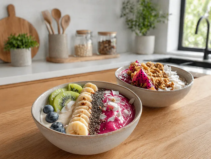 Tropical Smoothie Bowls for Energy