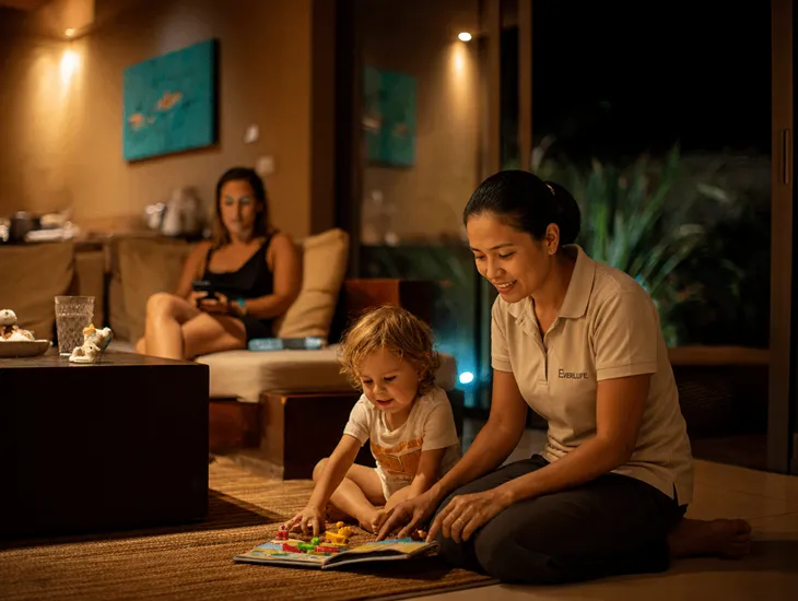 Professional Childcare 2026 – Safety protocols, CPR certification, and transparent pricing in Bali