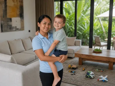 45K vs 90K per Hour. Inexperienced vs Experienced Nannies in Bali