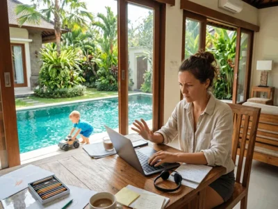 Multitasking for Busy Parents in Bali: Saving Time or Wasting Productivity