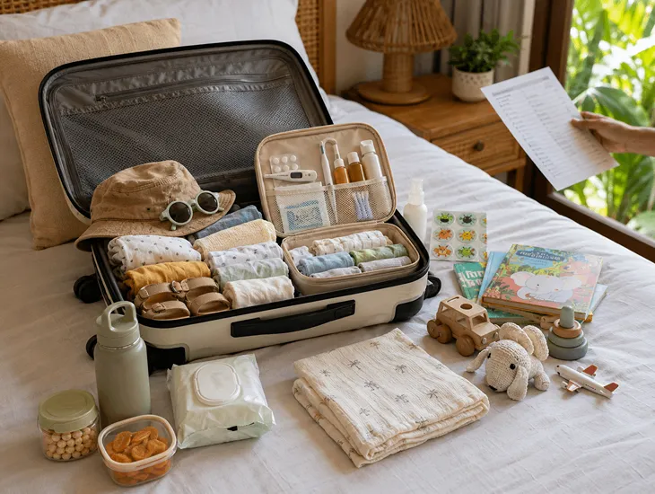 Indonesia Travel Tips 2026 – Essential packing list for families visiting with toddlers