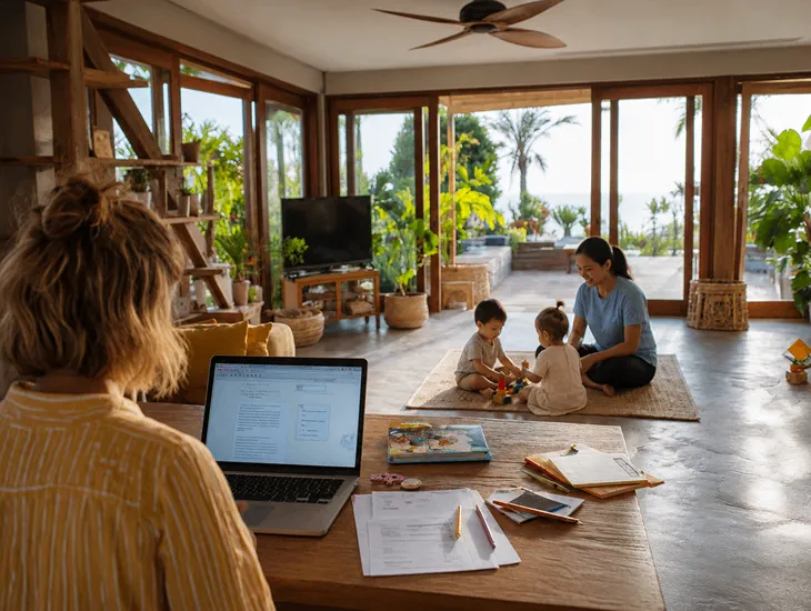 Working from Home with Kids 2026 – time‑blocking, Pomodoro focus sprints, and syncing breaks with meals and naps so parents can work while children stay settled.