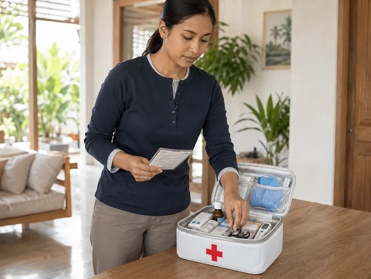 Finding Special Needs Caregivers in Bali 2026, Certified expert demonstrating basic first aid safety protocols